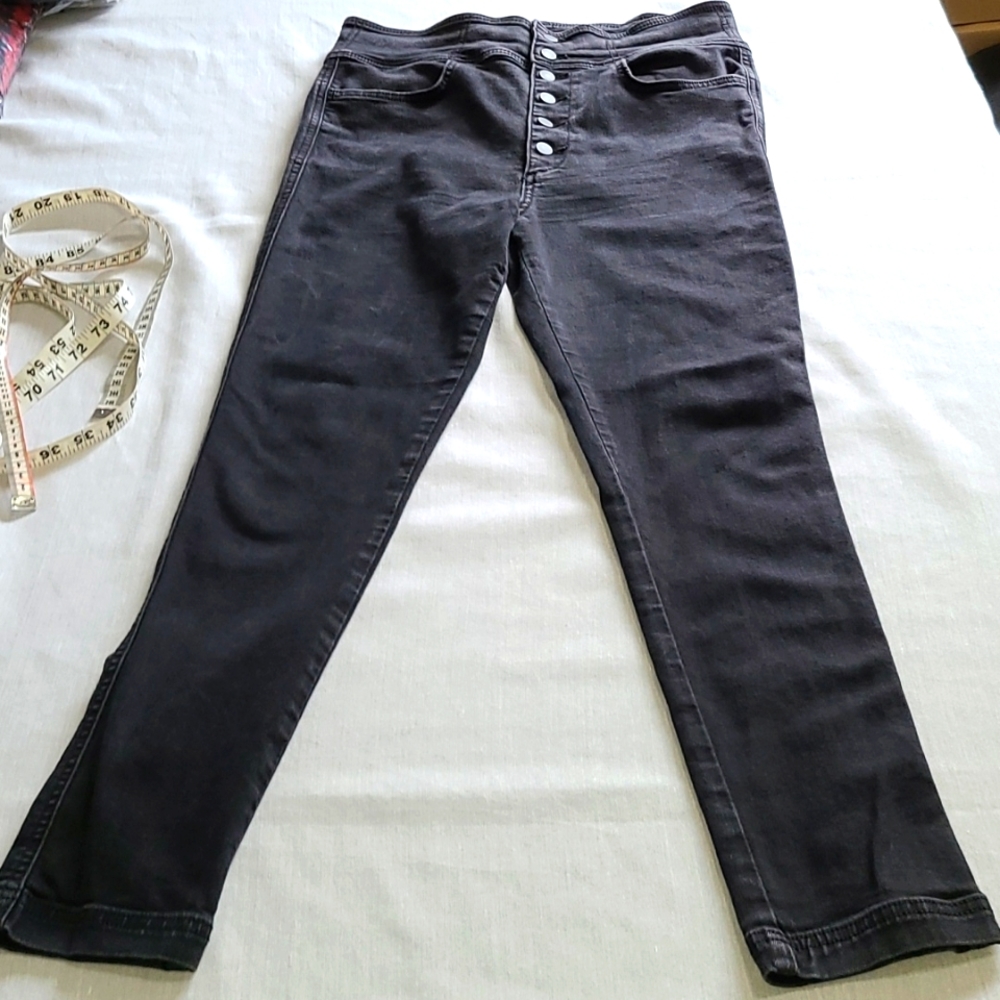 Joe's Jeans Size 30 Exposed Fly High Waisted EUC